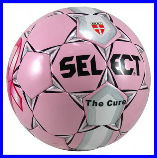 Select "the Cure" Pink Soccer Ball