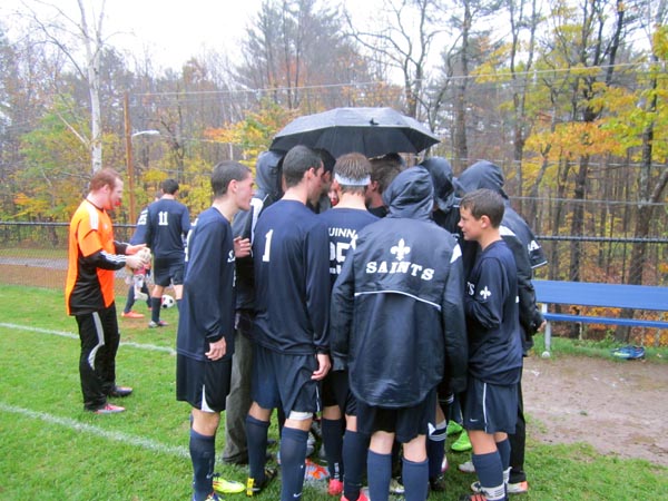 St. Thomas Boys Soccer vs. Plymouth Regional 10-19-12