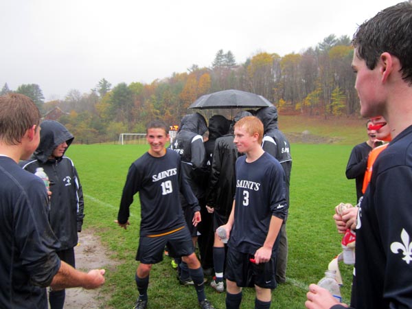 St. Thomas Boys Soccer vs. Plymouth Regional 10-19-12
