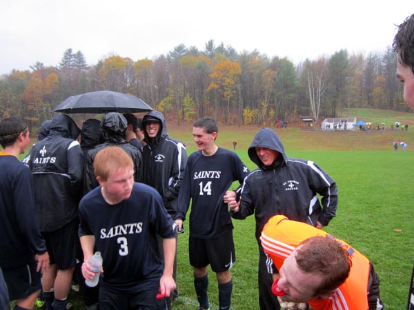 St. Thomas Boys Soccer vs. Plymouth Regional 10-19-12