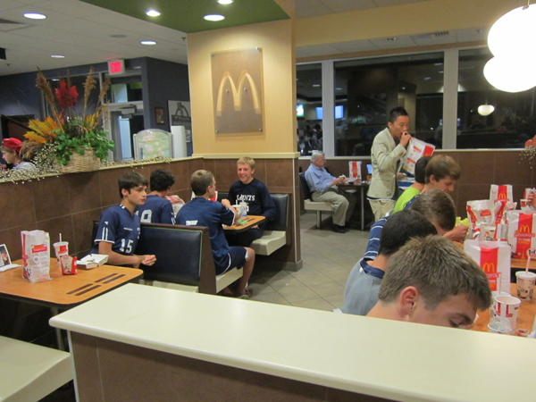 St. Thomas vs Souhegan 10-5-12