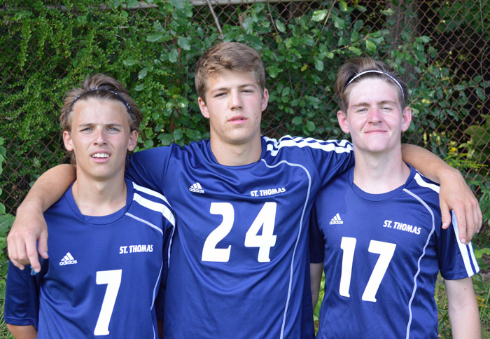 2014 St. Thomas Boys Soccer Captains