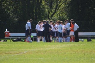 St. Thomas boys soccer vs Coe Brown