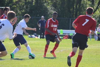 St. Thomas boys soccer vs Coe Brown