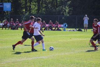 St. Thomas boys soccer vs Coe Brown