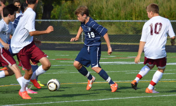 STA JV boys soccer @ Portsmouth 9-5-14