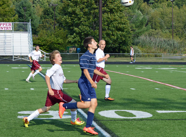 STA JV boys soccer @ Portsmouth 9-5-14