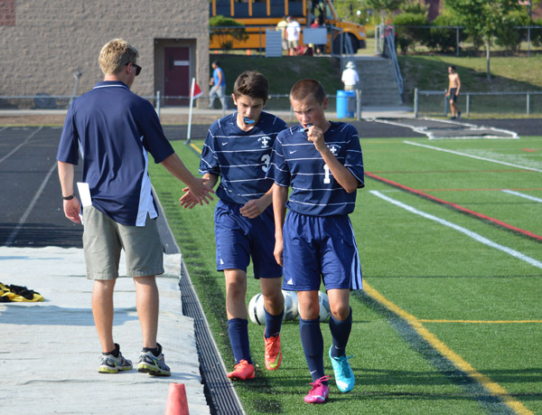 STA JV boys soccer @ Portsmouth 9-5-14