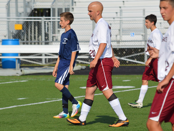STA JV boys soccer @ Portsmouth 9-5-14