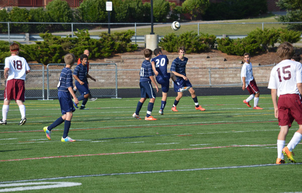 STA JV boys soccer @ Portsmouth 9-5-14