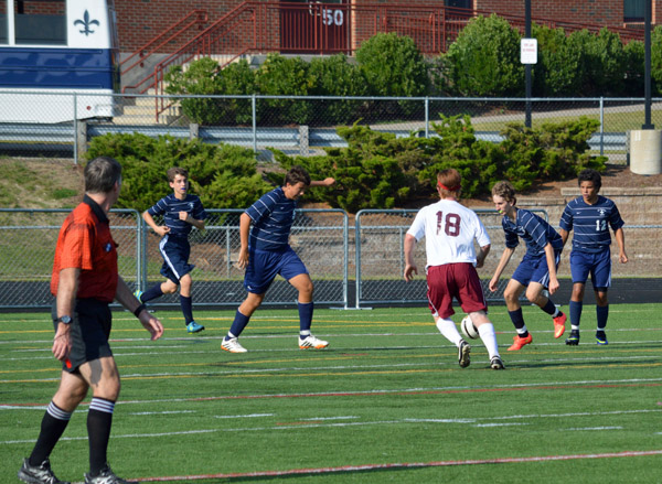 STA JV boys soccer @ Portsmouth 9-5-14