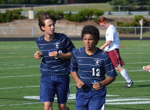 STA JV boys soccer @ Portsmouth 9-5-14