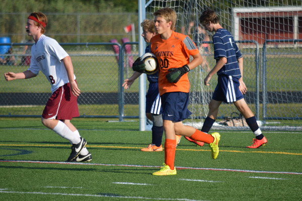 STA JV boys soccer @ Portsmouth 9-5-14