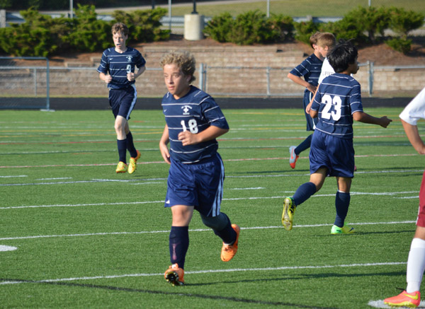 STA JV boys soccer @ Portsmouth 9-5-14