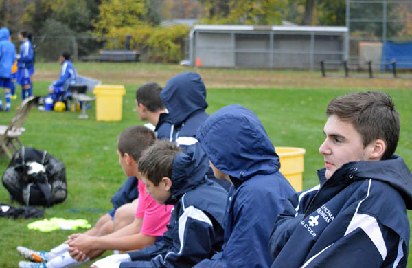 2014 St. Thomas Soccer Pink Game vs Manchester West
