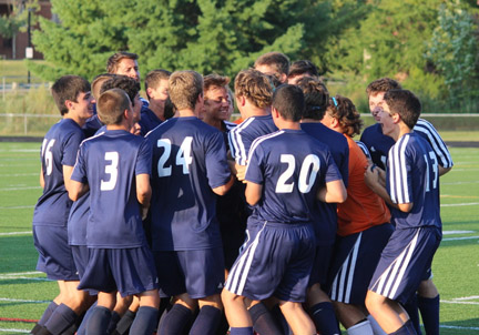 St. Thomas Boys Soccer at Portsmouth 9-5-14
