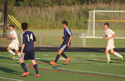 St. Thomas Boys Soccer at Portsmouth 9-5-14