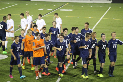 St. Thomas Boys Soccer at Portsmouth 9-5-14