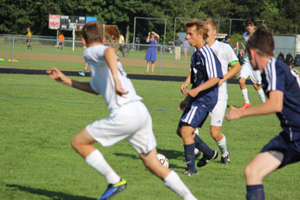 St. Thomas Boys Soccer 2014 @ Souhegan 9-2-14