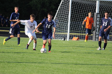 St. Thomas Boys Soccer 2014 @ Souhegan 9-2-14