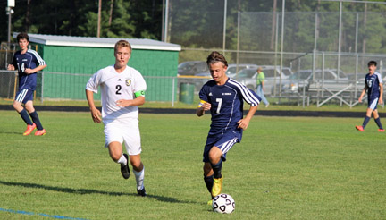 St. Thomas Boys Soccer 2014 @ Souhegan 9-2-14