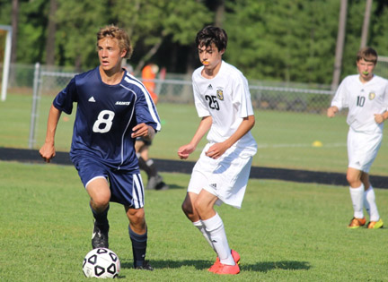 St. Thomas Boys Soccer 2014 @ Souhegan 9-2-14
