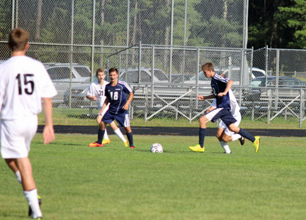 St. Thomas Boys Soccer 2014 @ Souhegan 9-2-14