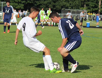 St. Thomas Boys Soccer 2014 @ Souhegan 9-2-14