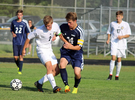 St. Thomas Boys Soccer 2014 @ Souhegan 9-2-14