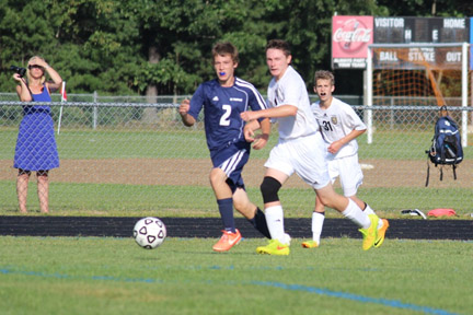 St. Thomas Boys Soccer 2014 @ Souhegan 9-2-14