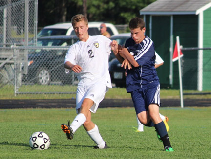 St. Thomas Boys Soccer 2014 @ Souhegan 9-2-14