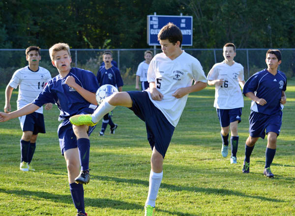 St. Thomas JV Boys Soccer vs Exeter 9-16