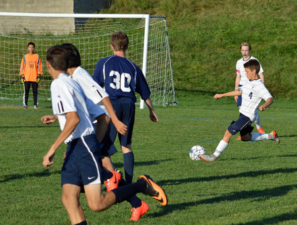 St. Thomas JV Boys Soccer vs Exeter 9-16