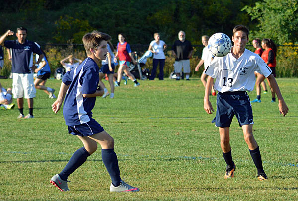 St. Thomas JV Boys Soccer vs Exeter 9-16