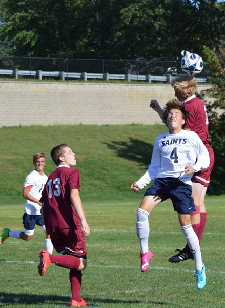St. Thomas boys soccer vs Portsmouth 9/4/15