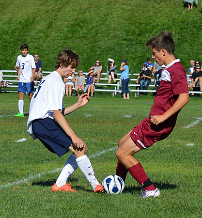 St. Thomas boys soccer vs Portsmouth 9/4/15