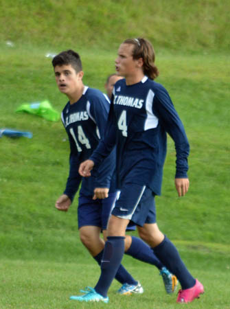 St. Thomas Boys Soccer vs Trinity 9-11-15