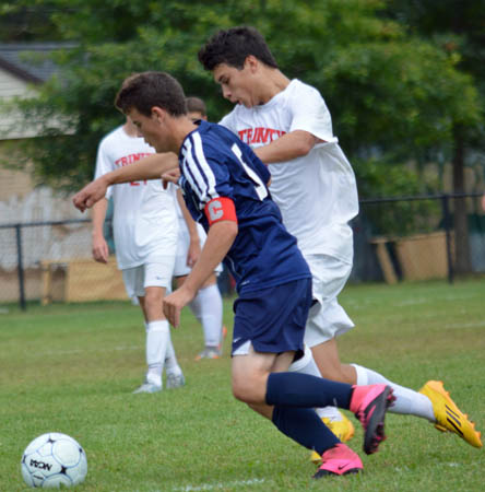 St. Thomas Boys Soccer vs Trinity 9-11-15