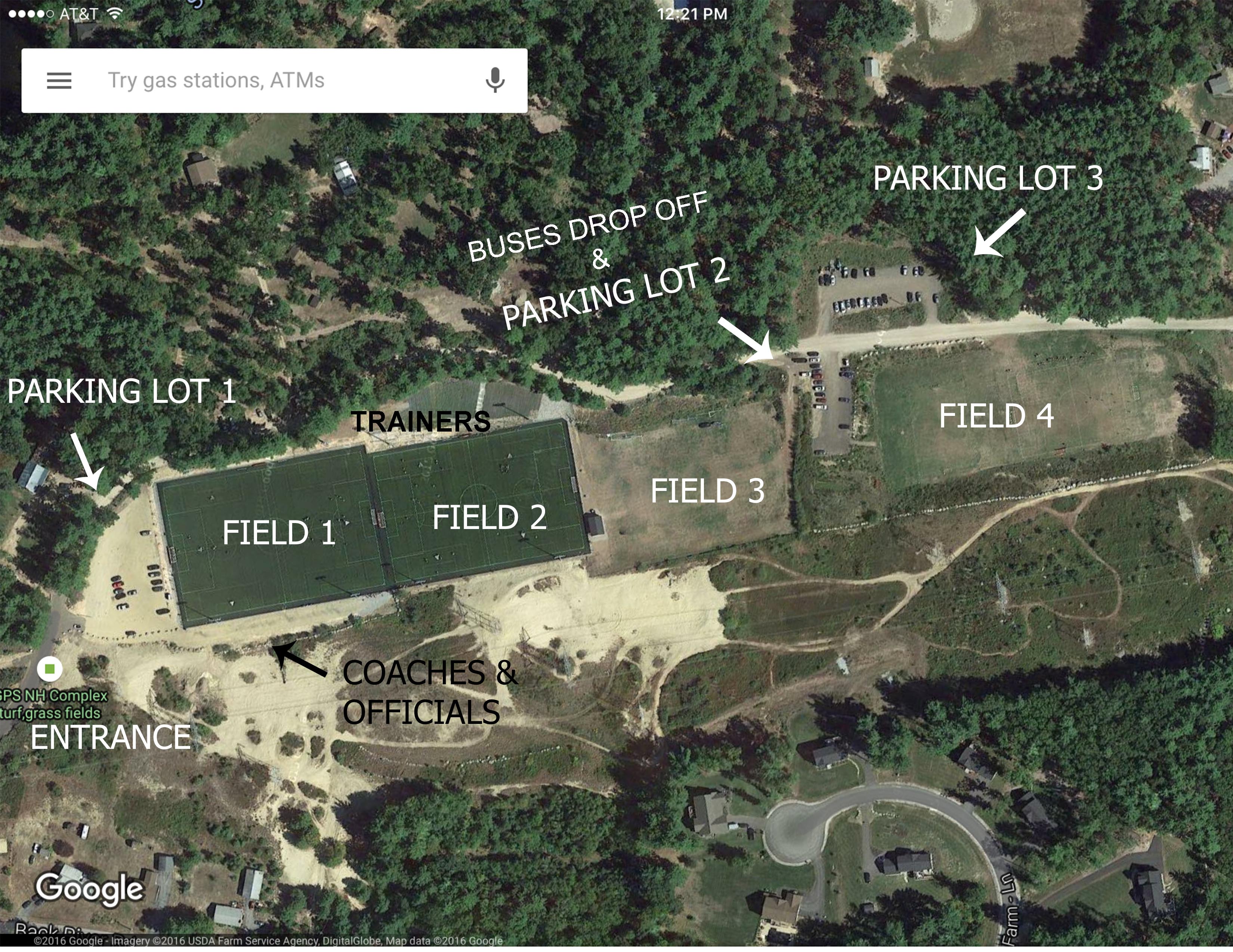 GPS Fields Bedford, NH
