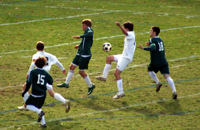 St. Thomas soccer vs Pembroke in quarterfinals