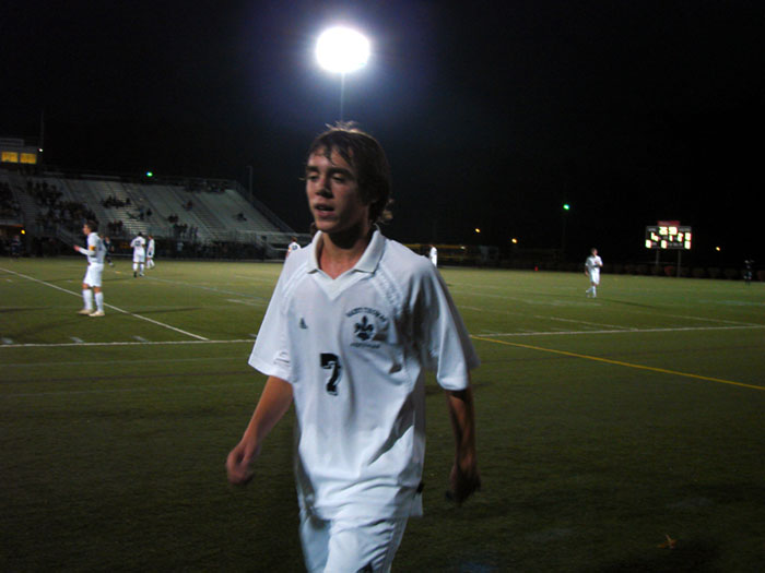 St. Thomas soccer Doug Crow vs Conval in State Semi Finals