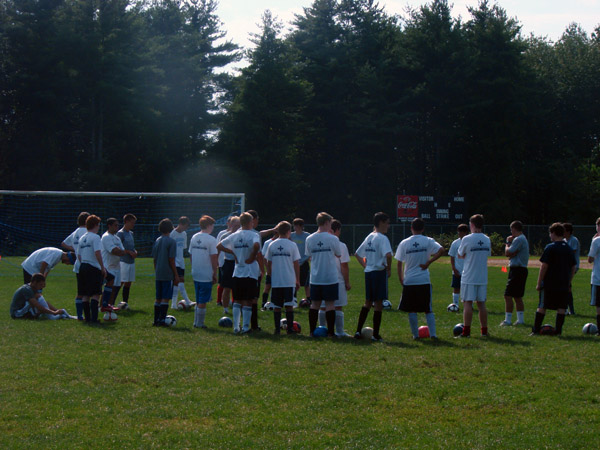 St. Thomas Soccer UNH 09 summer camp