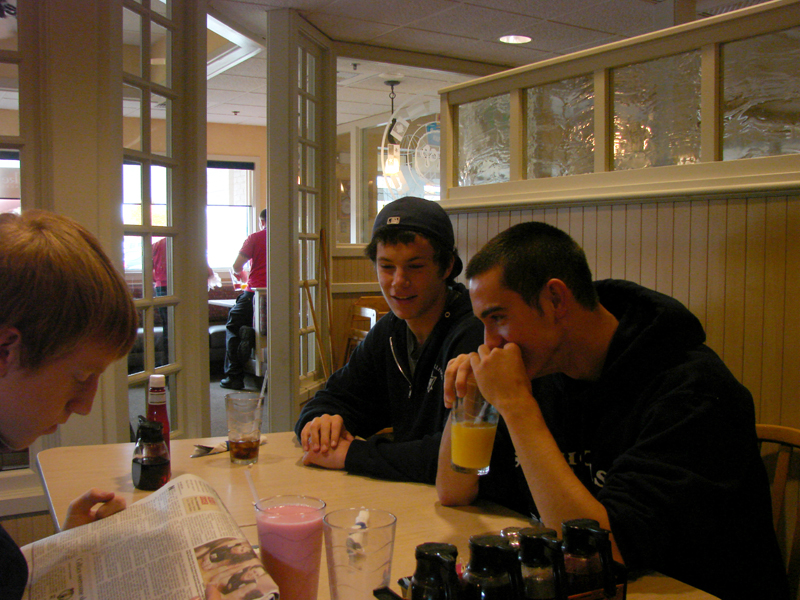 St. Thomas Soccer team breakfast @ IHOP