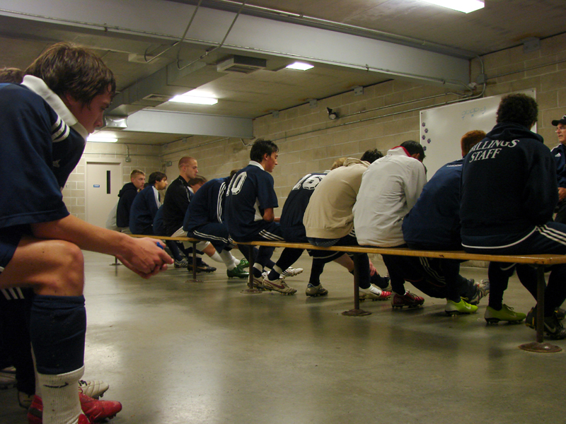 St. Thomas Soccer halftime