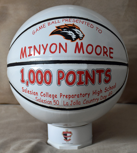Custom Painted Basketballs for Bowdoin College by Sign Design & Sales