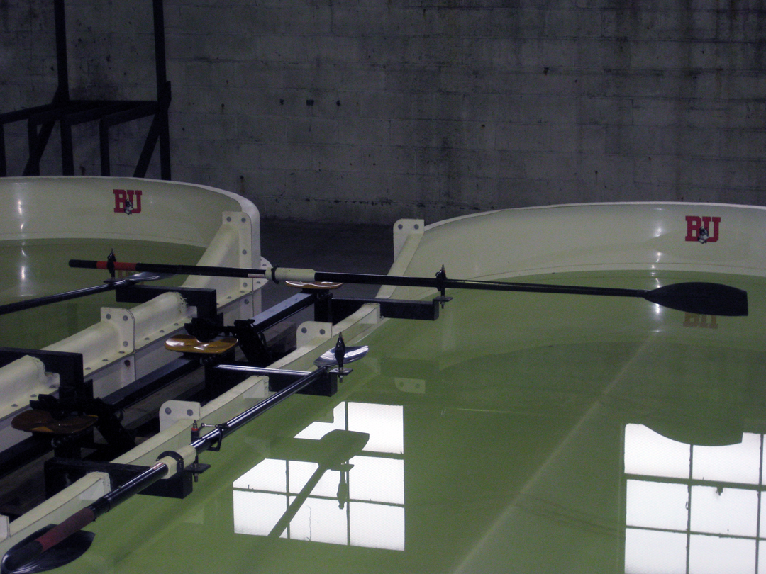 BU Rowing/Crew practice tanks