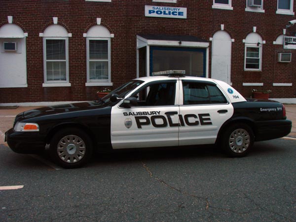 Salisbury, MA  Police cruisers