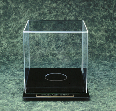 SD&S Clear Plexi Display with Base & Plaque