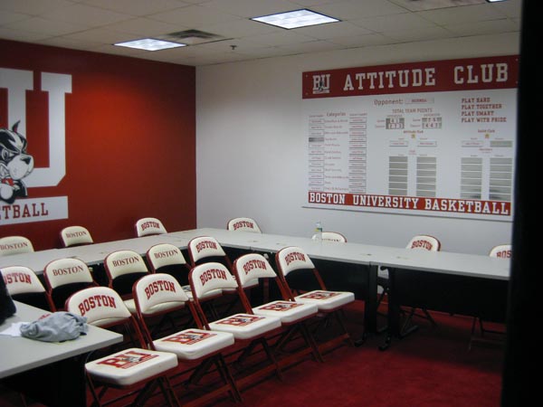 BU Mens Basketball Classroom