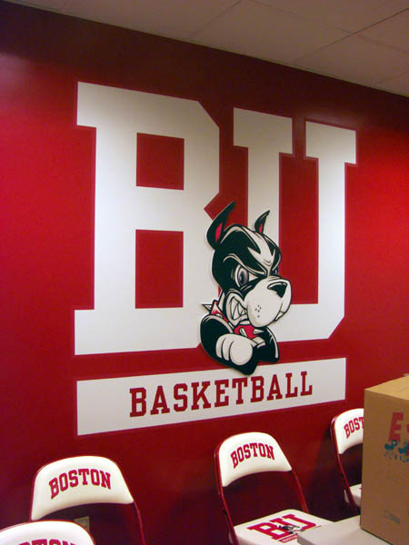 BU Logo with Raised Rhett Head